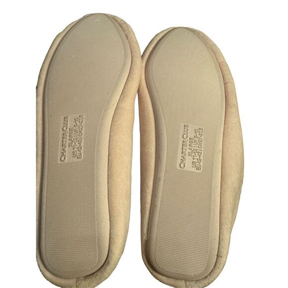 NWOT Charter club memory foam powder pink slippers size XL11-12 - Picture 6 of 6